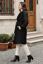 61674 Belted Trench Coat Black - 3