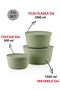 Storage Container Set of 3 1550 - 1000 - 550ml Storage Box - Food Snack Box Hobby Multi-Purpose Box - 4