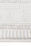 4 Square Meters - 6 Square Meters Bamboo Style Modern Woven Living Room Rug Hypoallergenic Cream White - 6