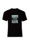 Swimming Diving Swimming Printed Unisex 100% Cotton Black T-Shirt