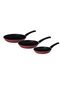 طقم طاوات نيوفلون 3 قطع مقاس 20-24-28 CM - 3