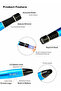 Dr pen Electric Auto Ultima A1 Face Massage Derma Pen Blue/Black - 8