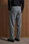 Men's Baggy Fit Fabric Trousers Anthracite - 4