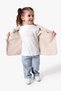 3-Piece Girl's Set with Bow Detail Quilted Coat 9088 - 3