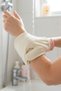 Ecru Bath Shower Washcloth Exfoliating Gloves 100% Flush Silk Premium for Women and Men - 4