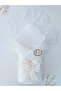 100% Cotton Ecru Swaddle - Transitional Baby Blanket & Hospital Discharge - Gift - 5