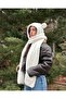 Welsoft Plush Beanie Scarf Gloves Ear Hat Set for Adults and Children - 2