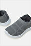 Infant Boys Grey Flyknit Slip-On - 3