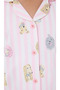 Mother-Daughter, (with Socks as a Gift), Shirt Collar, 100% Cotton, Pajama Set (Sold Separately) - 3