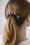Black Color Bead Detailed Rubber Buckle - 2
