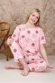 Lunawear Strawberry Short Sleeve Pajama Set