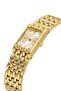 Dk.1.Ag1418.05 Rectangular Case Minimal Stone Design Gold Color Women Wristwatch - 3
