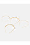 Girls Gold Embellished Headband Set (Pack of 4) - 4