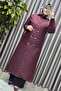 Women's Clothing Plus Size Quilted Metal Buttoned Double-Breasted Cap - 4