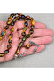 Arizona Katalin Alpaca Tassel Bezi Cut 8X12Mm Prayer Beads - Pearlescent - 3