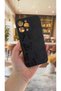 حافظة مطاطية كلاسيكية متوافقة مع هاتف iPhone 14 Pro Max، مصنوعة من السيليكون الممتص للصدمات، بنمط الفراشة السوداء