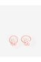 Girls Pink Bear Elastic Hair Tie Set (Pack of 2)
