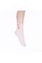 Heart Bear Detailed Socks - Pink