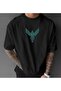 Creative Bird Pattern Prints Black/White T-Tshirt for Men