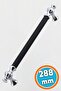 Kitchen Drawer Furniture Metal Cabinet Cupboard Door Handle Knobs Handle 288 mm 288 mm Chrome Black