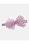 Girls Purple Bow Tie Hair Band