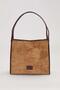 Khaki Rectangular Wide Shoulder Bag - 2