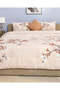 Beige Printed Comforter Set – 6 Piece (King Size) - 2