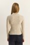 Women's Mink Turtleneck Asymmetrical Button Detailed Knitwear Sweater Tk251027 60283908 - 6