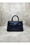 Genuine Suede Leather Hand and Shoulder Women's Bag - 5