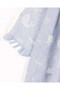 Premium Quality, Single Layer 110X90 cm Fringed Luxury Muslin Blanket, Cover, Swaddle, Peshtemal, Beach - 6