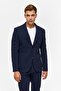 بدلة رجالية من نوع Slim Fit Jogger Tk1006900362 باللون الأزرق الداكن - 4