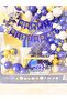 77 Piece Birthday Balloon Concept - Happy Birthday Set Eng-B1016 - 4