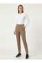 Flat-Leg Pants with Elastic Waist - 3