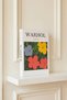 Pop Art Themed Decorative Book Box -'Flowers' Colorful Floral Pattern Modern Art Storage Box