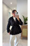 Gorges Denim Blue Belted Premium Trench Coat - 4