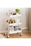 White metal stand for home and kitchen organization - 2