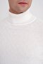 Men's Comfort Fit Comfortable Fit Wool Ecru Off-White Knitwear Sweater Tr 895 - 5