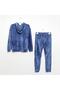 Girl's Hooded Tracksuit Set 6-16 Years - 422901 - 4
