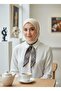وشاح رفيع بنقوش عرقية مع مشبك، باندانا، شريط (6x90 سم) - 3