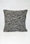 '' Monve'' Geometric Patterned Textured Throw Pillow Cover 45X45 - 2