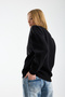 Women's Stone Printed Crew Neck Three Thread Sh Fleece-Lined Fleece Lined Sweatshirt - 3