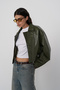 Patent Leather Biker Jacket - 3