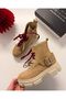 BEIGE SUEDE BOOTS - 2