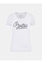Short Sleeve Crew Neck Letter Women's White T-Shirt W6Ri24J1314-G011 - 5