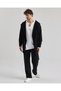 2 Yarns Hooded Reverse Cuff Poncho