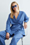 Fullamodest Side Tie Kimono 2 Piece Set