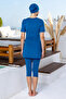 Walt Stretch Fabric Short Sleeve Hijab Swimsuit 2606 - 4