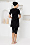 Walt Stretch Fabric Short Sleeve Hijab Swimsuit 2606 - 5