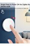 White for Tuya ZigBee Smart Button Scene Switch Wireless Remote Controller Multi-scene Linkage Switc - 7