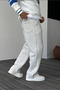 Corteiz Printed Baggy Summer 3 Thread Loose Cut Straight Leg Gray m Transitional Sweatpants Rf0620 - 6